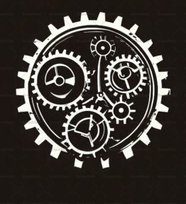 Steampunk Zahnräder
